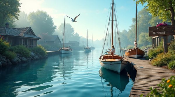 Découvrir l'art de vivre sur l'eau : guide immersif des bateaux fluviaux d'occasion